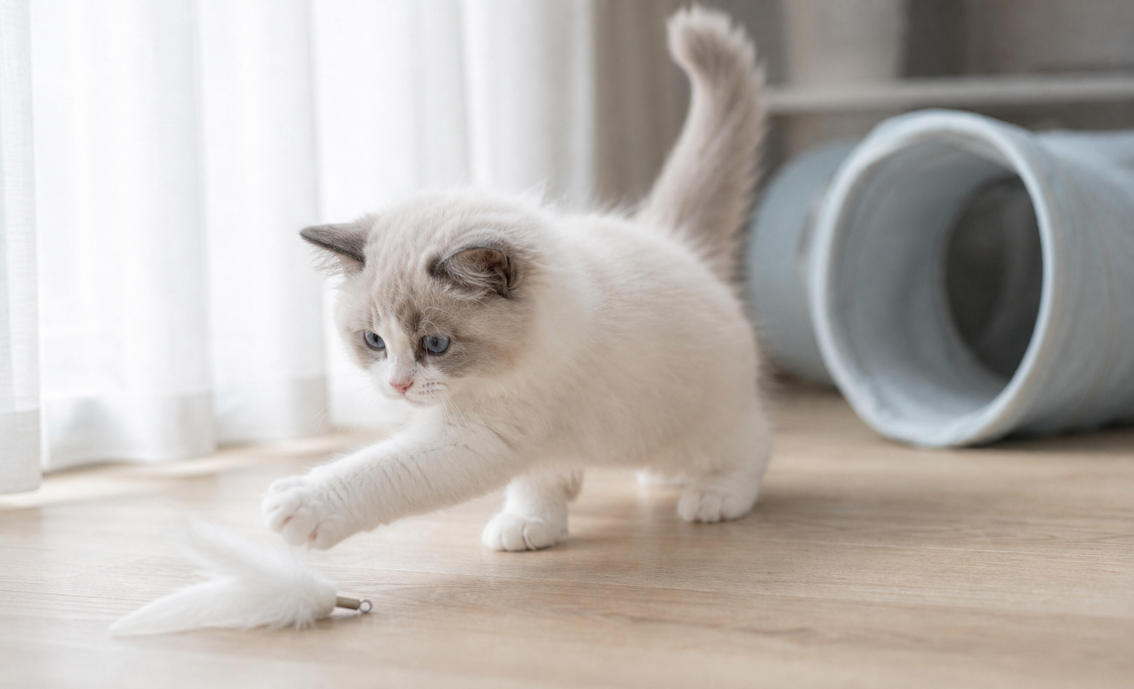 ブルーミテッドの子猫Ciel