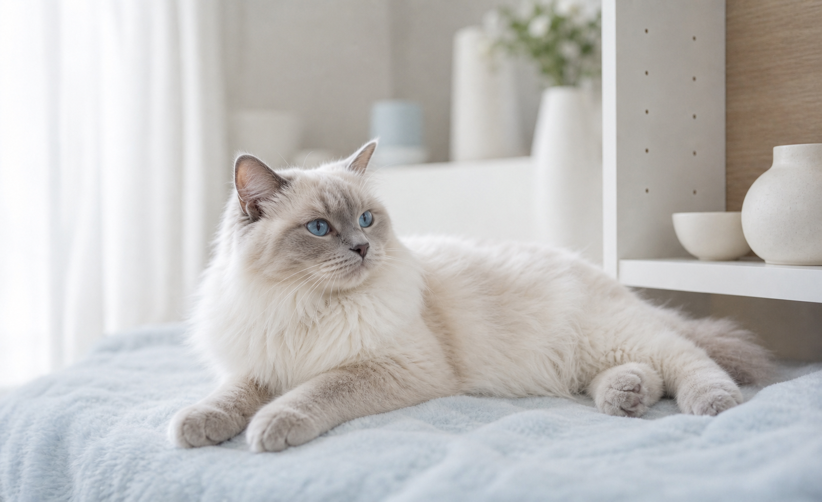 ブルーポイントの母猫Miette